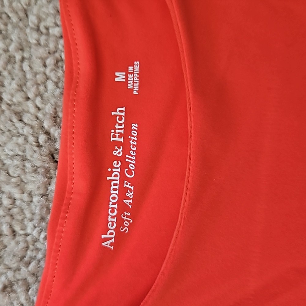 Abercrombie & Fitch Red Sleeveless Bodysuit - Picture 2 of 4